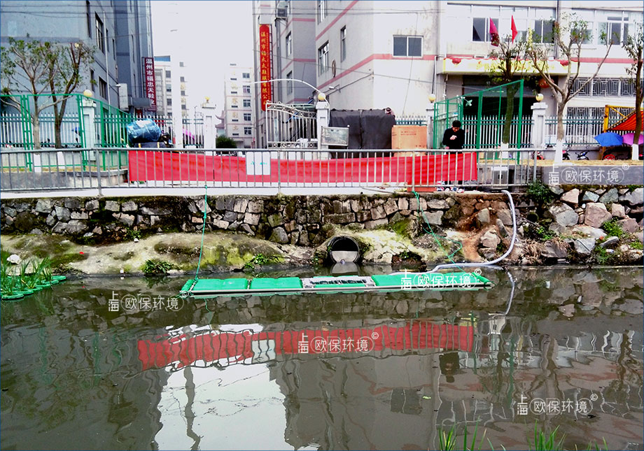 排污点局部强化生物过滤槽治理装置使用案例 排污点局部强化生物过滤槽治理装置使用案例