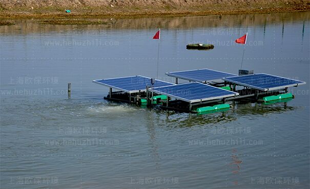 太阳能曝气机（推流式）主要规格有0.75kw，1kw